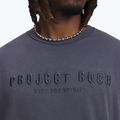 Pánske tričko Under Armour Project Rock Q3 ST Graphic downpour gray/white 3