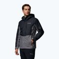 Pánska nepremokavá bunda Columbia Pouring Adventure III black/city grey 4