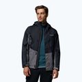 Pánska nepremokavá bunda Columbia Pouring Adventure III black/city grey 5