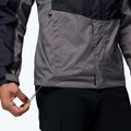 Pánska nepremokavá bunda Columbia Pouring Adventure III black/city grey 8