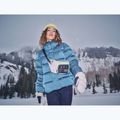 Dámska páperová bunda Columbia Amaze Puff Hooded everblue high shine 16
