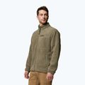 Pánska fleecová bunda Columbia Rugged Ridge High Pile Full Zip stone green 4