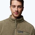 Pánska fleecová bunda Columbia Rugged Ridge High Pile Full Zip stone green 5