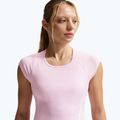 Dámske bežecké tričko Nike Swoosh Run Dri-Fit pink foam/photon dust/white 4