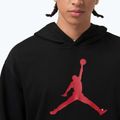 Pánska mikina Jordan Pullover Hoodie black/gym red 4