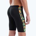 Detské plavky jammery arena Print Swim black/orange multi 5