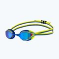 Detské plavecké okuliare arena Python Mirror Jr blue/blue/lime 5