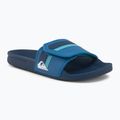 Pánske žabky Quiksilver Rivi Slide Adjust blue/blue/green