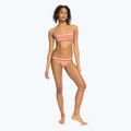 Spodný diel plaviek ROXY Printed Beach Classics Moderate cedar wood happy stripe 3