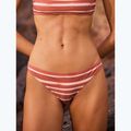 Spodný diel plaviek ROXY Printed Beach Classics Moderate cedar wood happy stripe 8