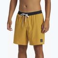 Pánske plavecké šortky Quiksilver Original Straight 17 mustard 4