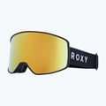 Dámske snowboardové okuliare ROXY Storm W black/clux ml pink gold 5