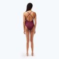 Dámske jednodielne plavky Lacoste MF7264 penumbra / alizarin / red 4