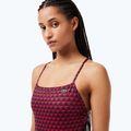 Dámske jednodielne plavky Lacoste MF7264 penumbra / alizarin / red 5