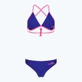Dvojdielne plavky aquafeel Sun Bikini blue pink flames