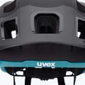Cyklistická prilba UVEX React black/teal matt 7