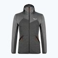 Salewa pánska fleecová mikina Puez Melange PL FZ Hoody šedá 00-0000027386 6
