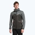Salewa pánska fleecová mikina Puez Melange PL FZ Hoody šedá 00-0000027386