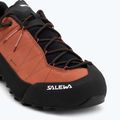 Dámske nástupové topánky Salewa Wildfire Leather 2 GTX etruscan red/black 7