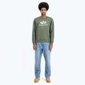 Alpha Industries pánska mikina Basic dark olive 2