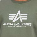 Alpha Industries pánska mikina Basic dark olive 6