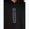 Pánska mikina Alpha Industries Puff Print Hoodie black 5