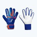 Detské brankárske rukavice Reusch Attrakt Starter Solid Junior sharp blue/white/shocking orange