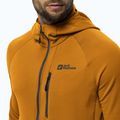 Pánska fleecová mikina Jack Wolfskin Kolbenberg Hooded Fz safflower 4