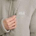 Dámská fleecová mikina Jack Wolfskin Cradle Mountain Pile Full Zip pale sand 5