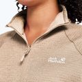 Dámska fleecová mikina Jack Wolfskin Anytrail Full Zip oat 4