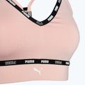 PUMA Low Impact Puma Strong Strappy fitness podprsenka ružová 522225 66 3