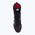 Boxerské topánky adidas Box Hog 4 core black/cloud white/pure ruby 5