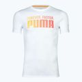 Pánske tričko PUMA Run Favorites Forever Faster TEE puma white