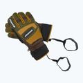 Pánske lyžiarske rukavice ZIENER Guard GTX + Gore Grip PR alpine dark/brown 7