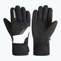 Pánske lyžiarske rukavice ZIENER Gatis Aquashield black/white