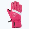 Detské lyžiarske rukavice ZIENER Leif GTX-Z tie-dye pop pink 2