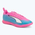 Detské kopačky  PUMA Ultra 6 Play It Jr poison pink/puma wht/sun stream/bright aqua/puma blk