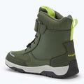 Juniorské snehule KangaROOS K-MJ Edison EV RTX SL olive / limetta dino 3