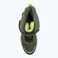 Juniorské snehule KangaROOS K-MJ Edison EV RTX SL olive / limetta dino 5