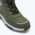 Juniorské snehule KangaROOS K-MJ Edison EV RTX SL olive / limetta dino 7