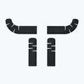 Podložky pod bandáž Ergon Orthocell Top Pads black