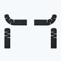 Podložky pod bandáž Ergon Orthocell Top Pads black 2