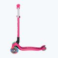 Detská trojkolesová kolobežka Globber Primo Foldable Lights fuchsia 2