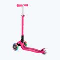 Detská trojkolesová kolobežka Globber Primo Foldable Lights fuchsia 3