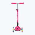 Detská trojkolesová kolobežka Globber Primo Foldable Lights fuchsia 4