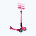 Detská trojkolesová kolobežka Globber Primo Foldable Lights fuchsia 10