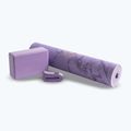 Súprava na jogu Myga Chakra Yoga Set mat + block + purple strap 2