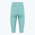 Dámske tréningové legíny Gymshark Training Cropped teal 2