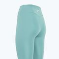 Dámske tréningové legíny Gymshark Training Cropped teal 4
