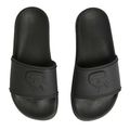 KARL LAGERFELD dámske žabky Condominium Nft Relief black rubber 4